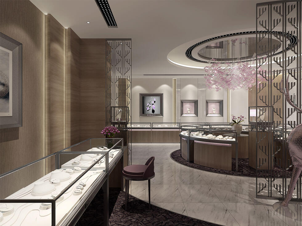 Jewelry Showroom Design