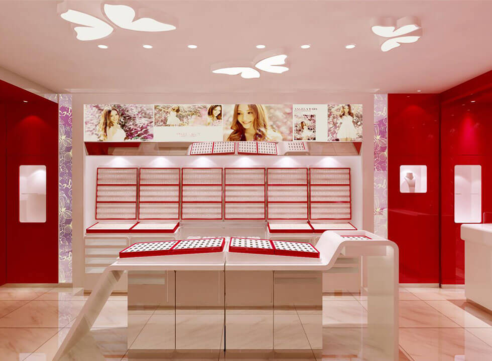 silver jewelry store design