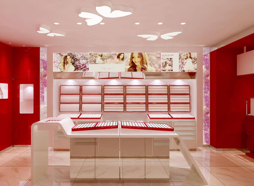 silver jewelry store design