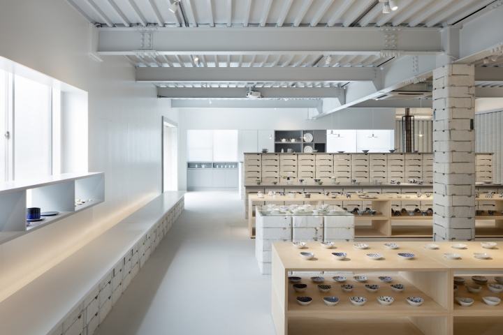 Porcelain store design
