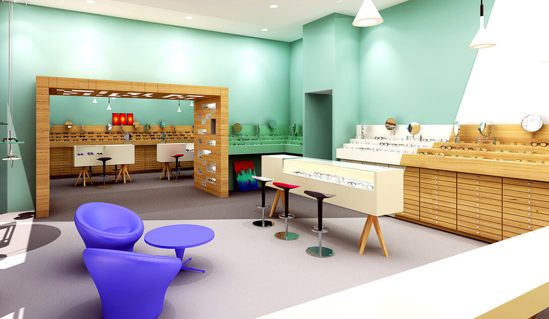 glass store