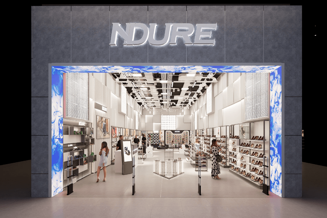 shoe display showcase