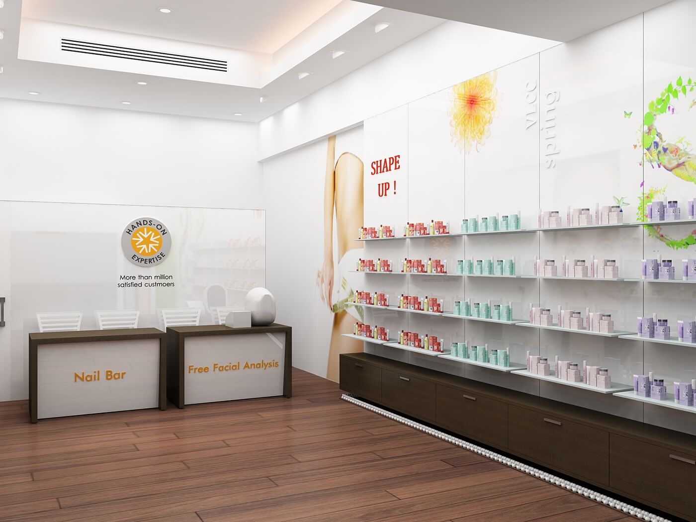 cosmetic store