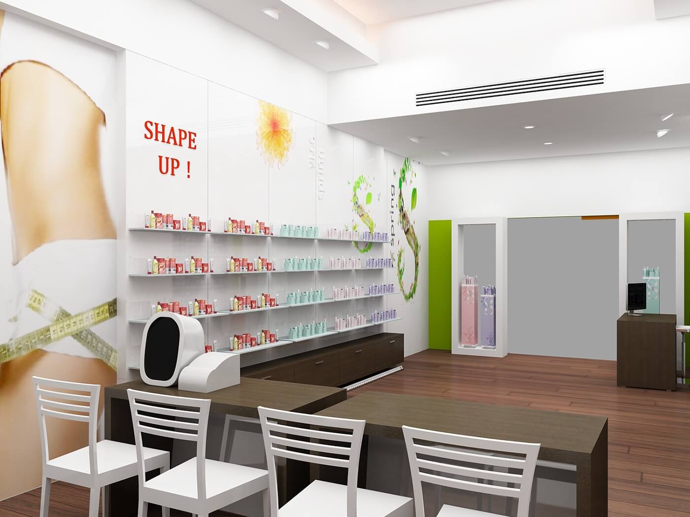 cosmetic store