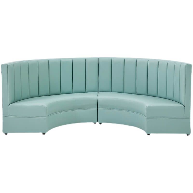 curved sofa