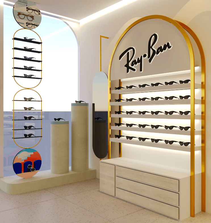 sunglasses shop design