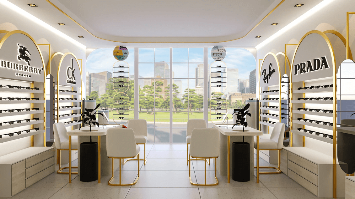 optical shop design
