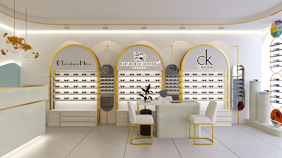 sunglasses shop design 