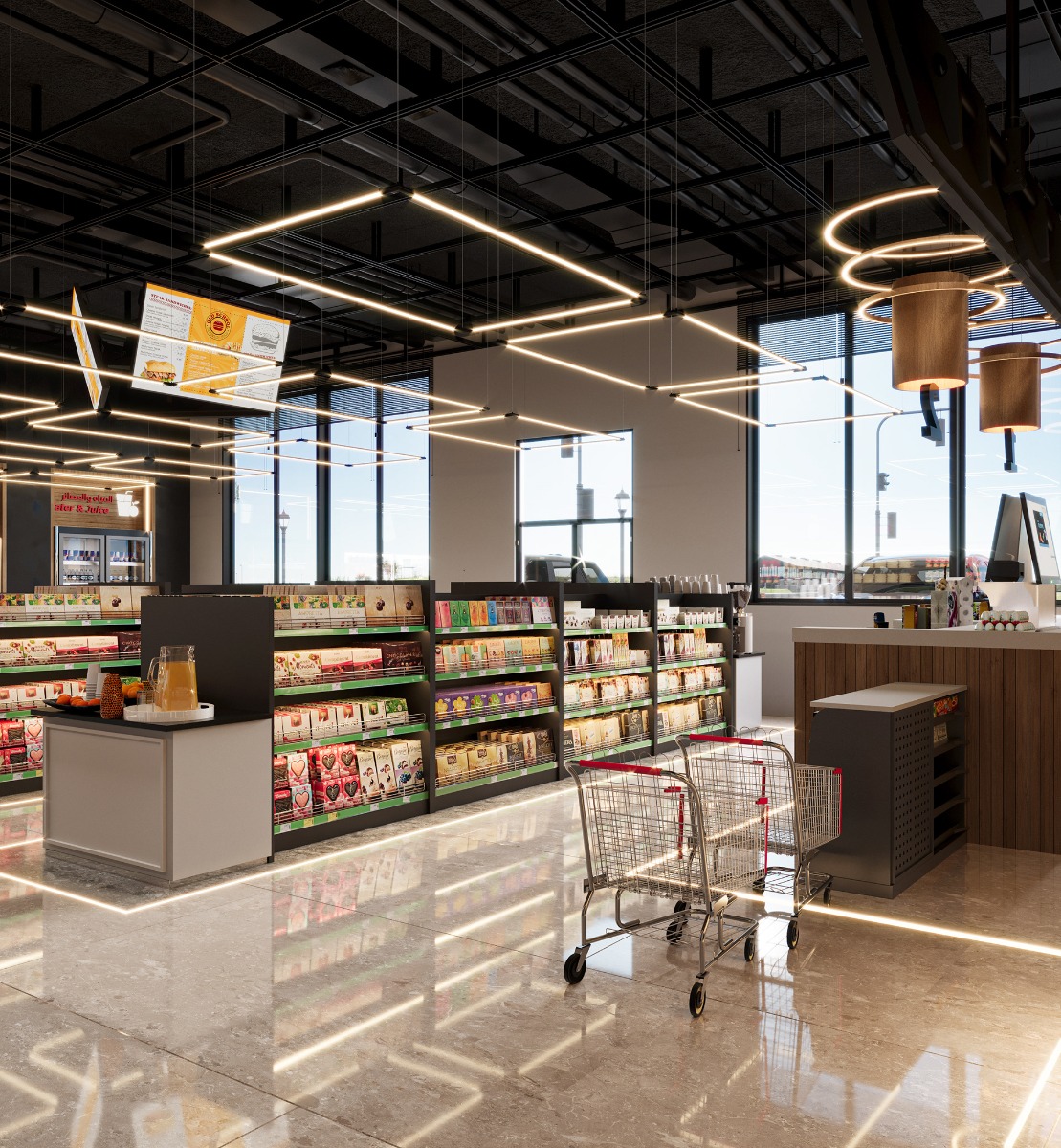 small supermarket