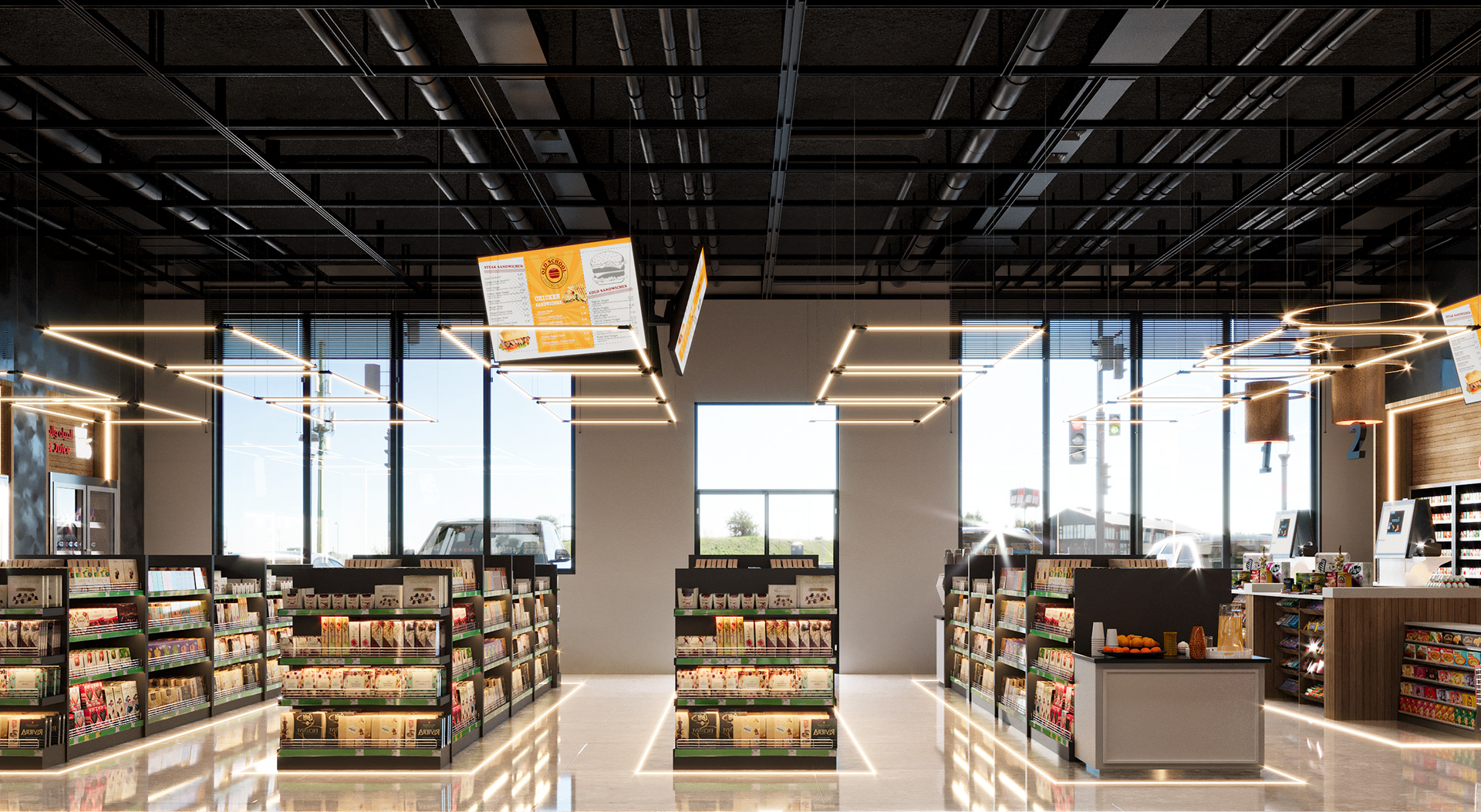 small supermarket