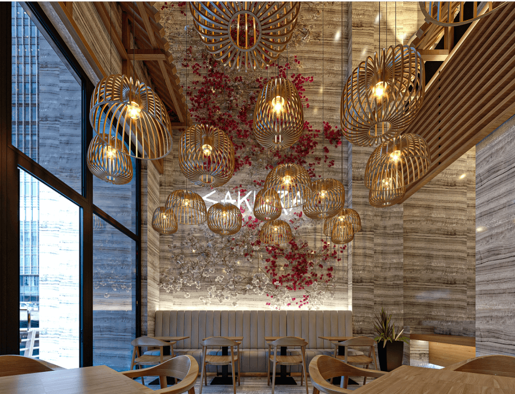 sushi shop design 