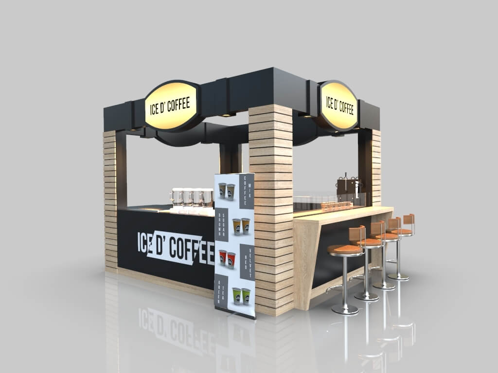 coffee counter design 