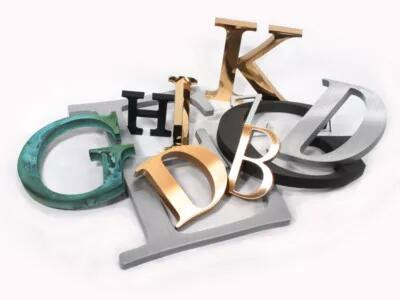 sign letters