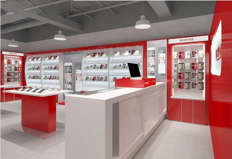 phone store design