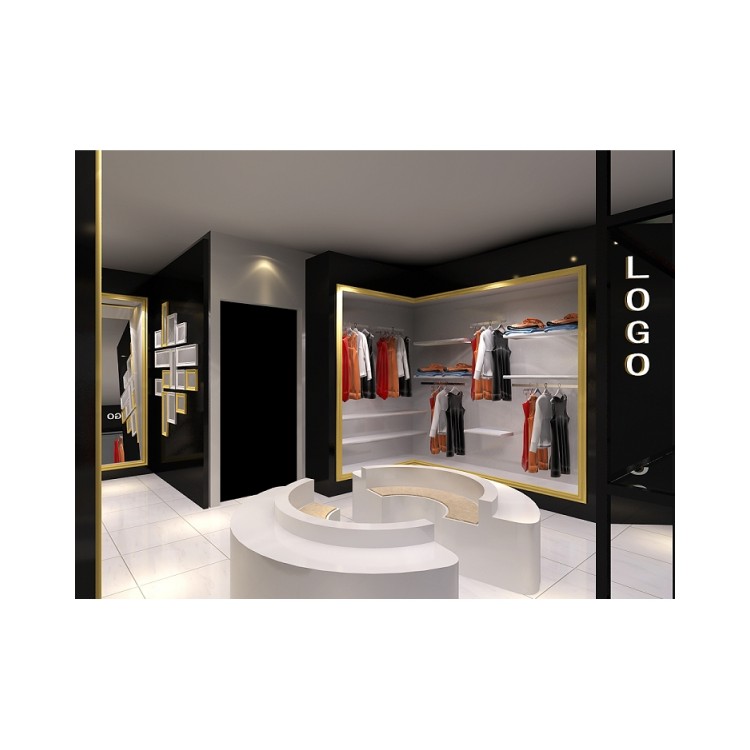 Clothing Shop Interior Decoration Clothing Store Design Custom Clothing Store Display Furniture for Sale
