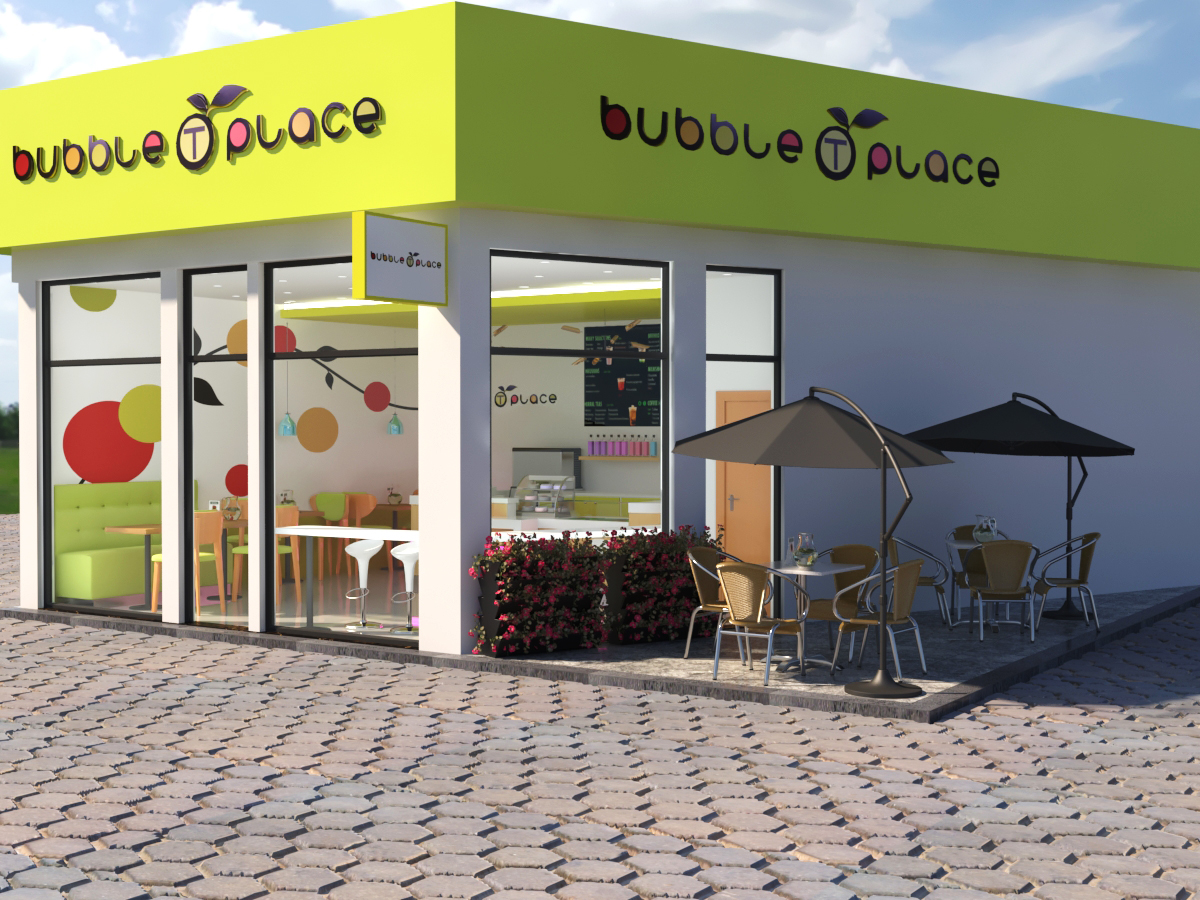 Bubble tea shop design