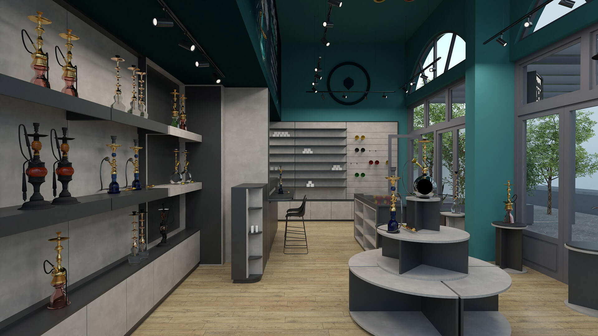 Vape Store Design