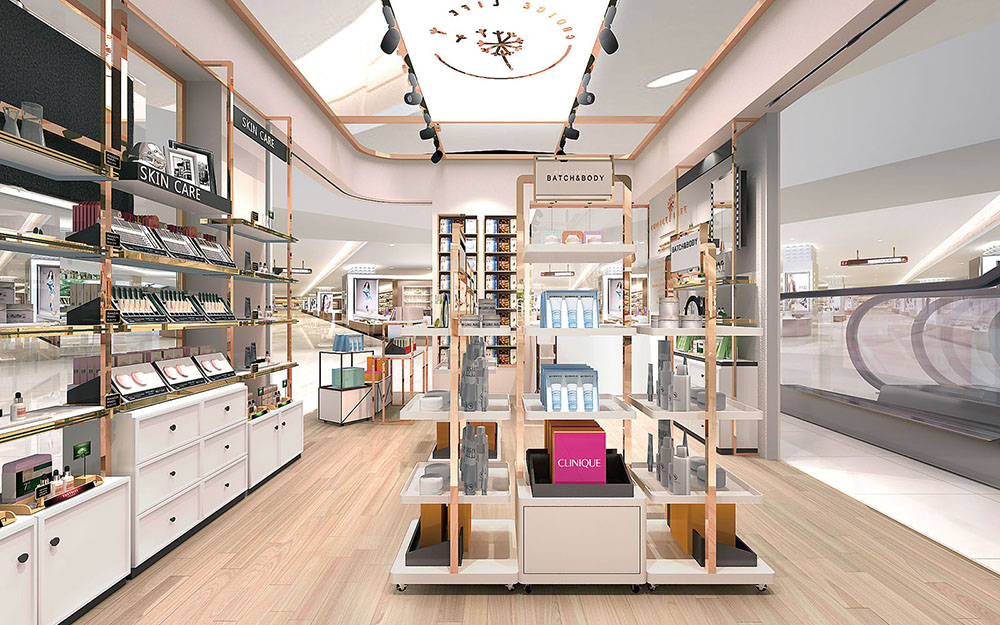 cosmetic store design