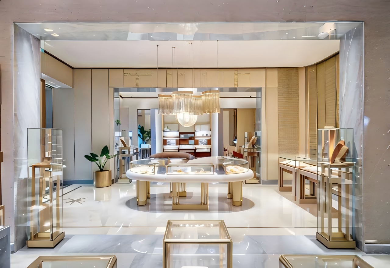 Integrated Solutions of Jewelry Store from Display Cases to Whole-store Design