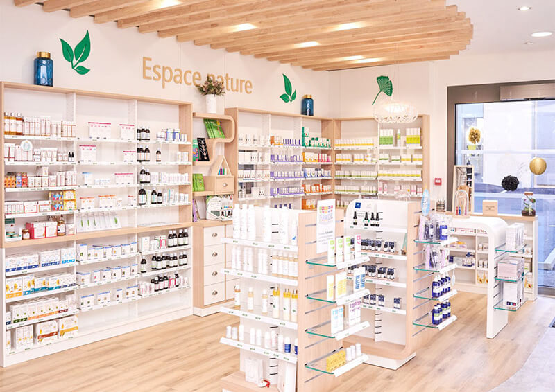 pharmacy store design