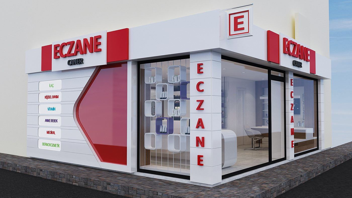 Pharmacy interior design