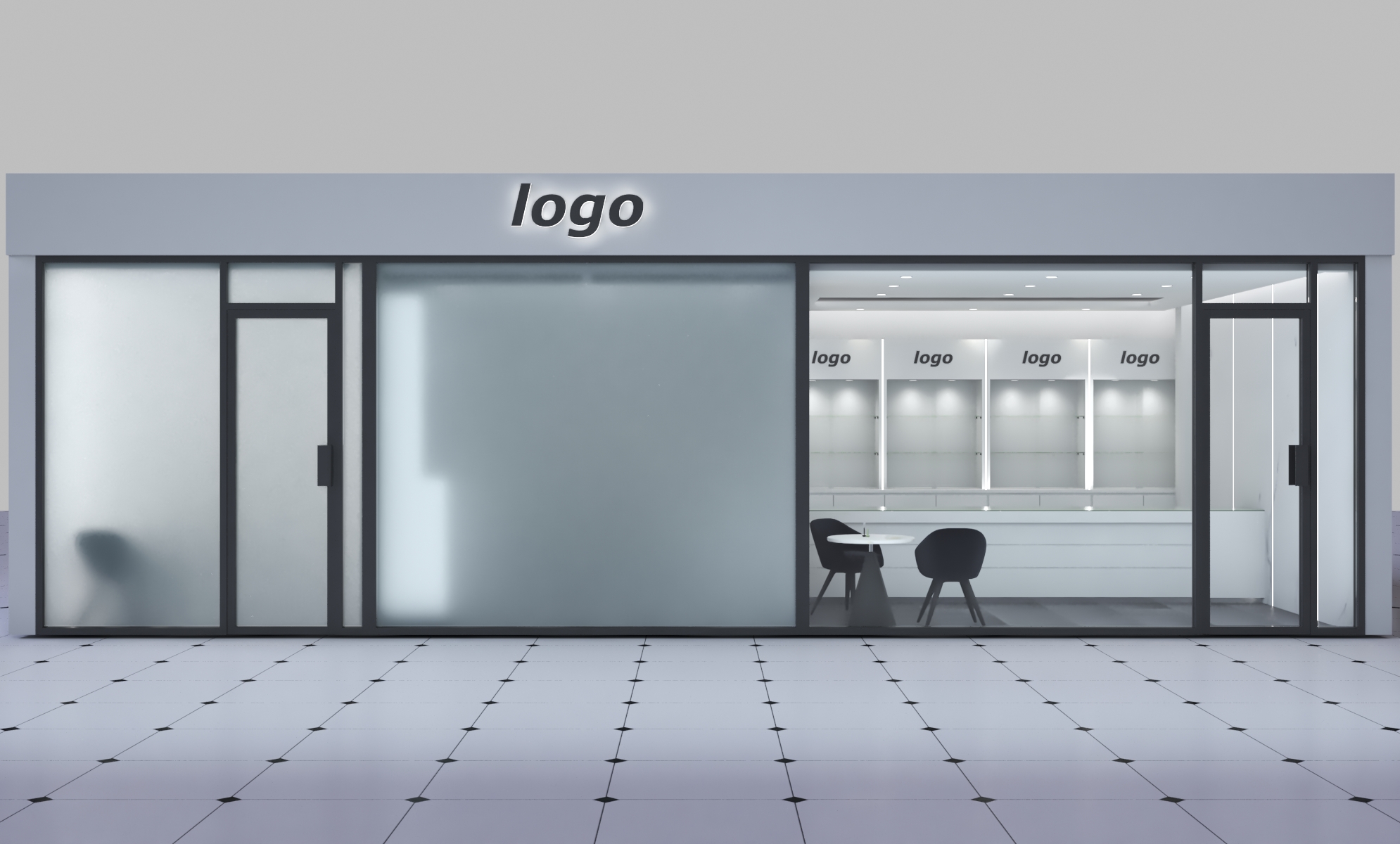 Retail Modern Small Jewelry Shop Functional Interior Design