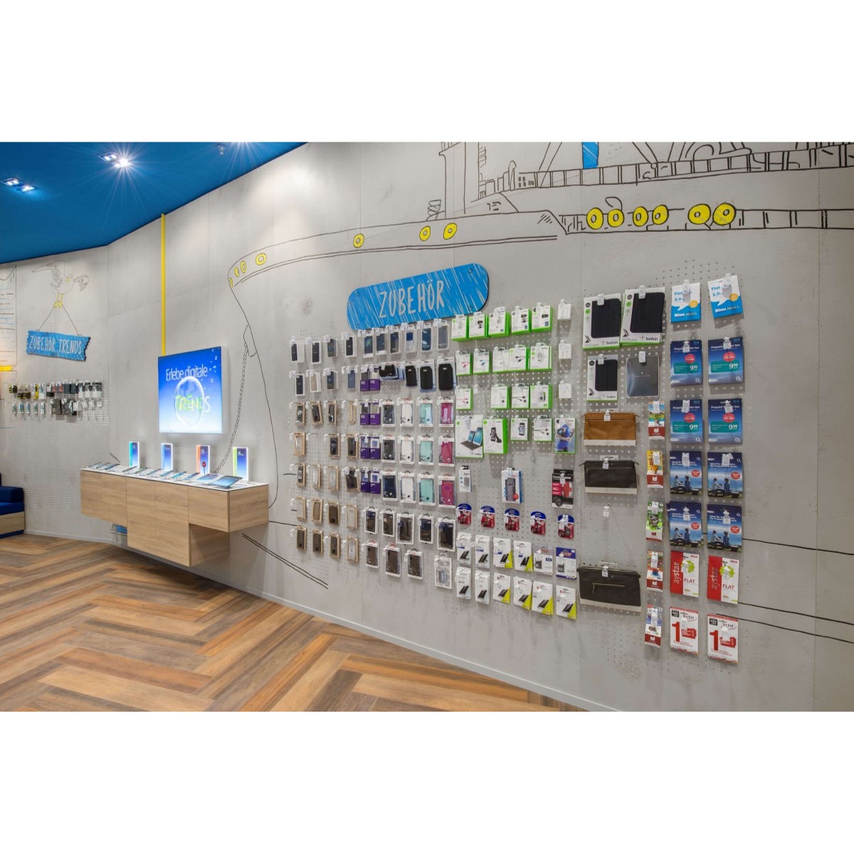 phone store design