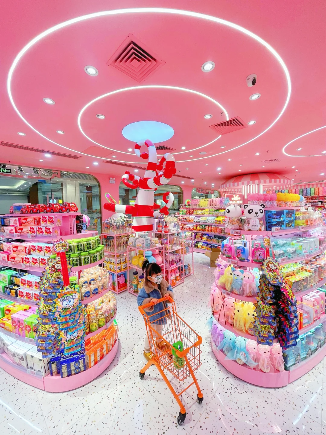 Pink Is Definitely The Favorite Of Candy Stores!
