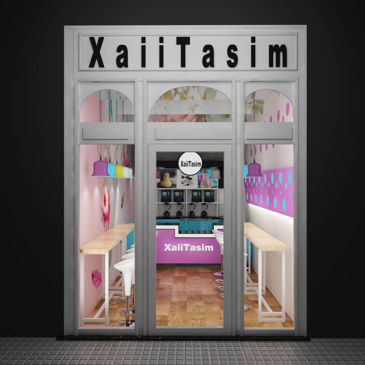 bubble tea shop