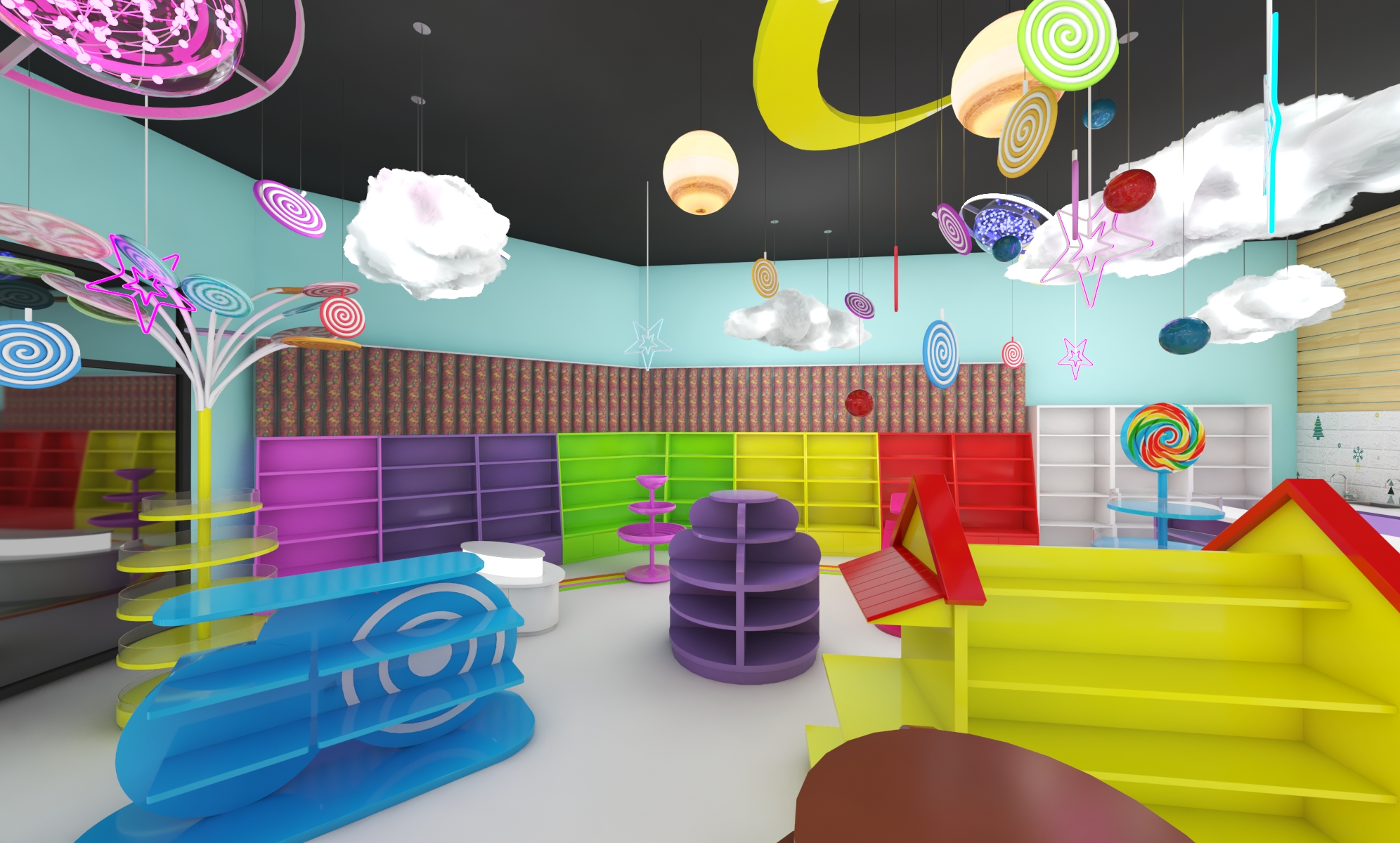 Displays Must Be Used In Opening A Candy Shop