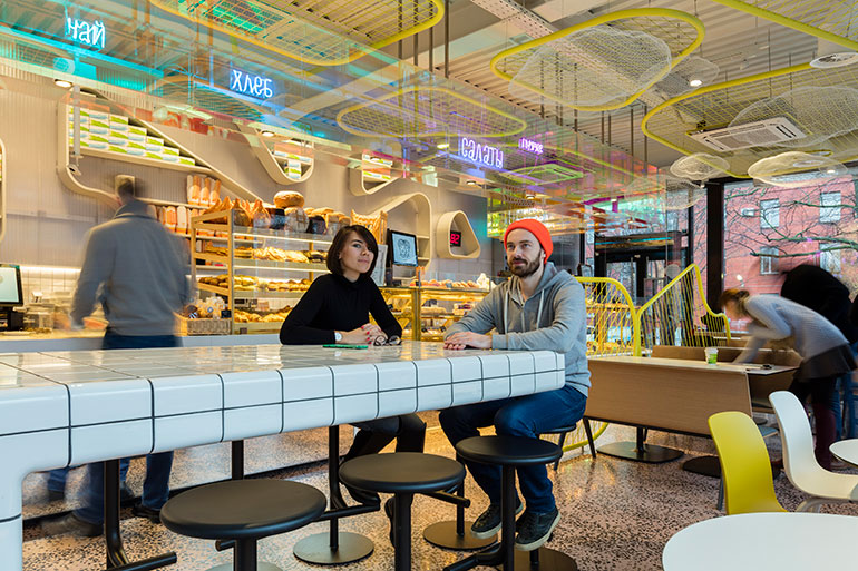 Use of Colors In Different Shops Ideas