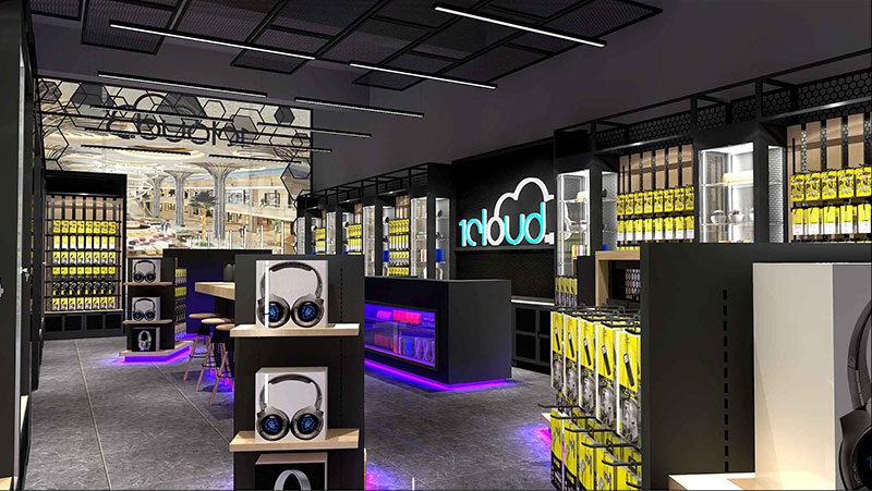 electronic shop design