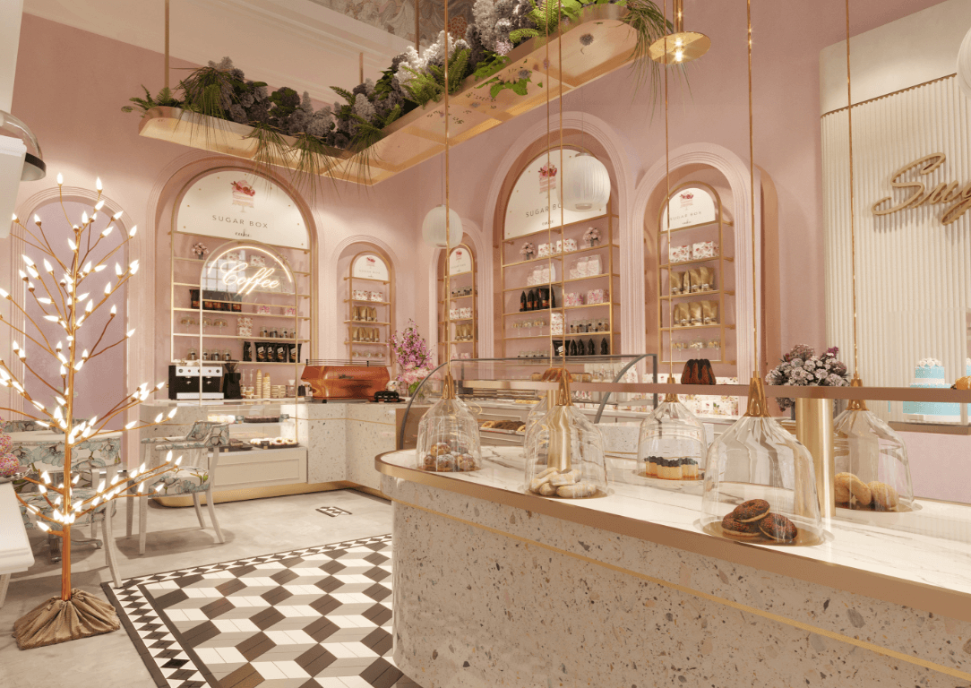 Dessert shop design