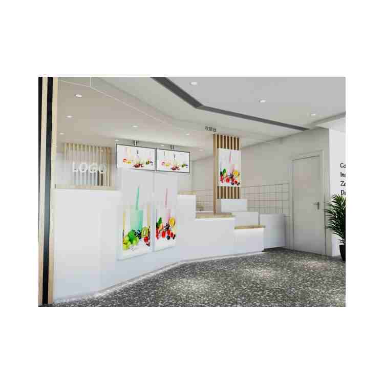 Bubble Tea Shop Decoration Milk Tea Shop Design Bubble Tea Shop Furniture for Sale