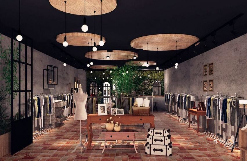 6 Ideas of Clothes Shop Interior Layout Design
