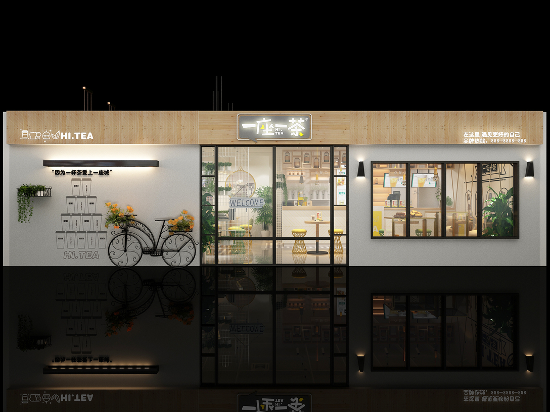 Bubble tea shop furniture