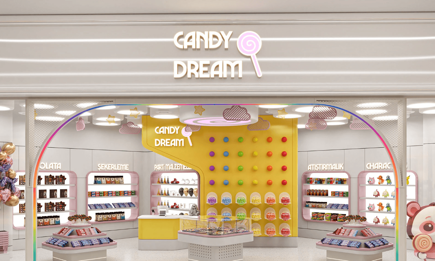 We Brought the Candy Dream Shop to Life with Bespoke Furniture
