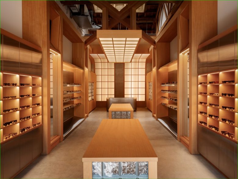 Latest Wooden Optical Store Design in 2025