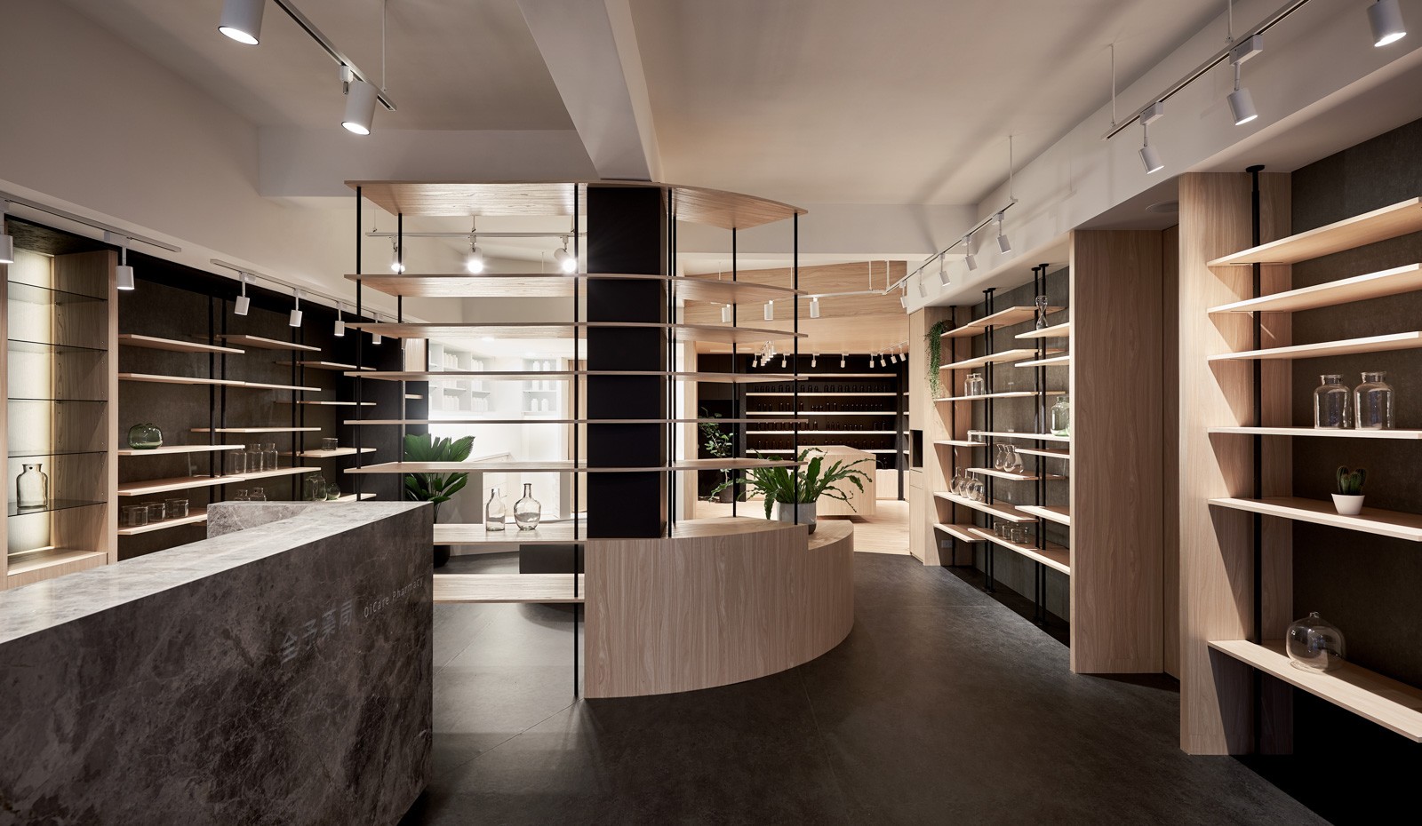 Pharmacy interior design