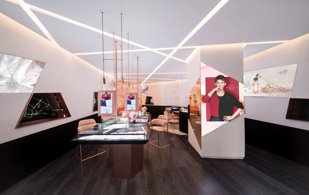 Design Concepts for Popular Pink Jewelry Store