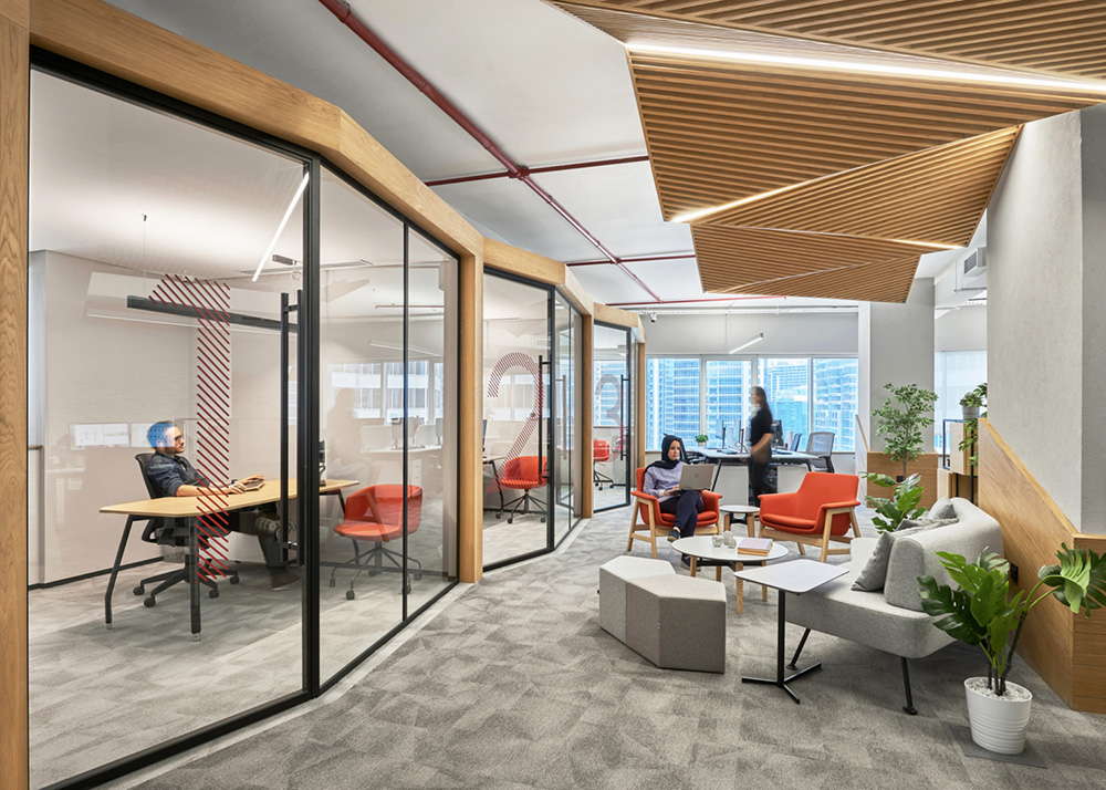 office resting area design