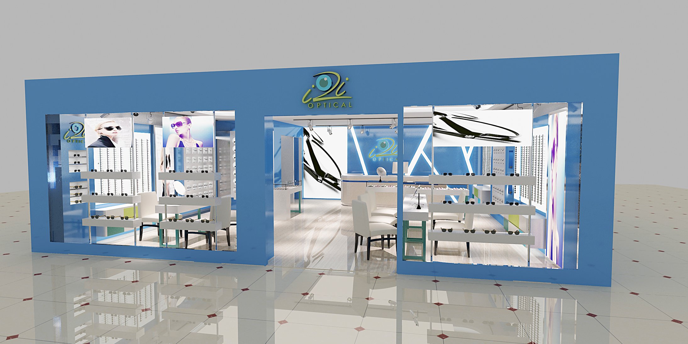 Eyeglasses shop design