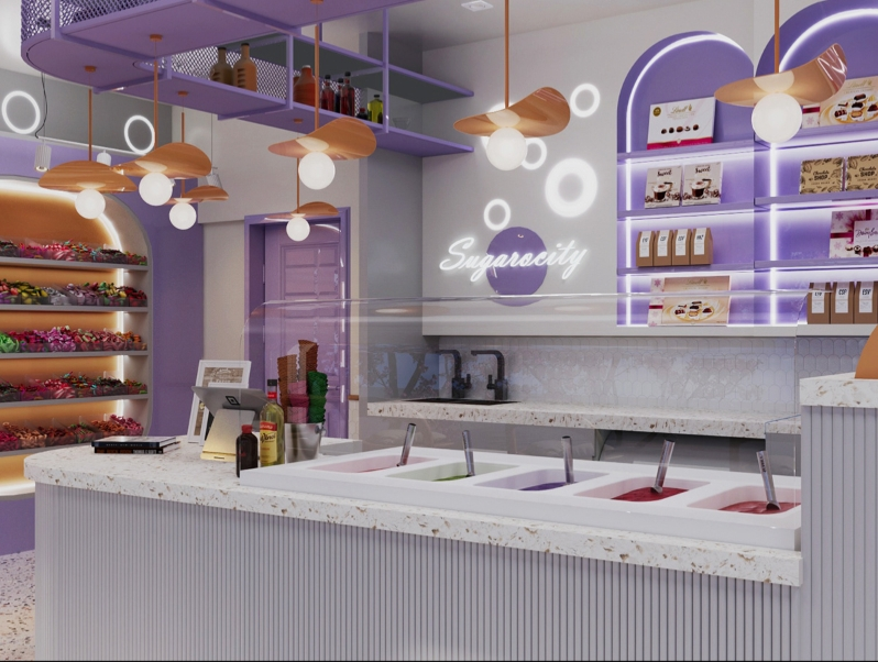 The most popular ice cream store designs in 2024