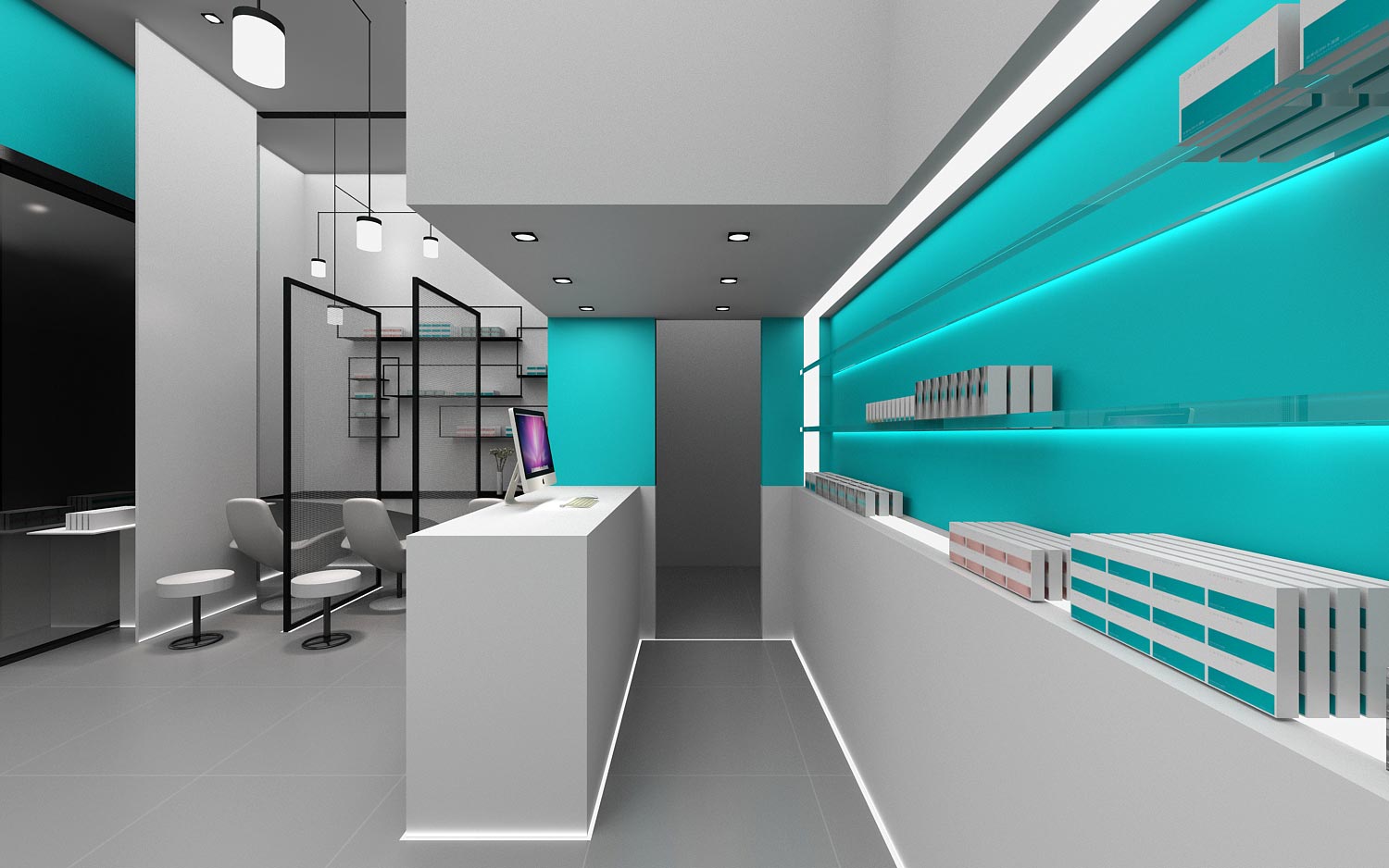 cosmetic store design