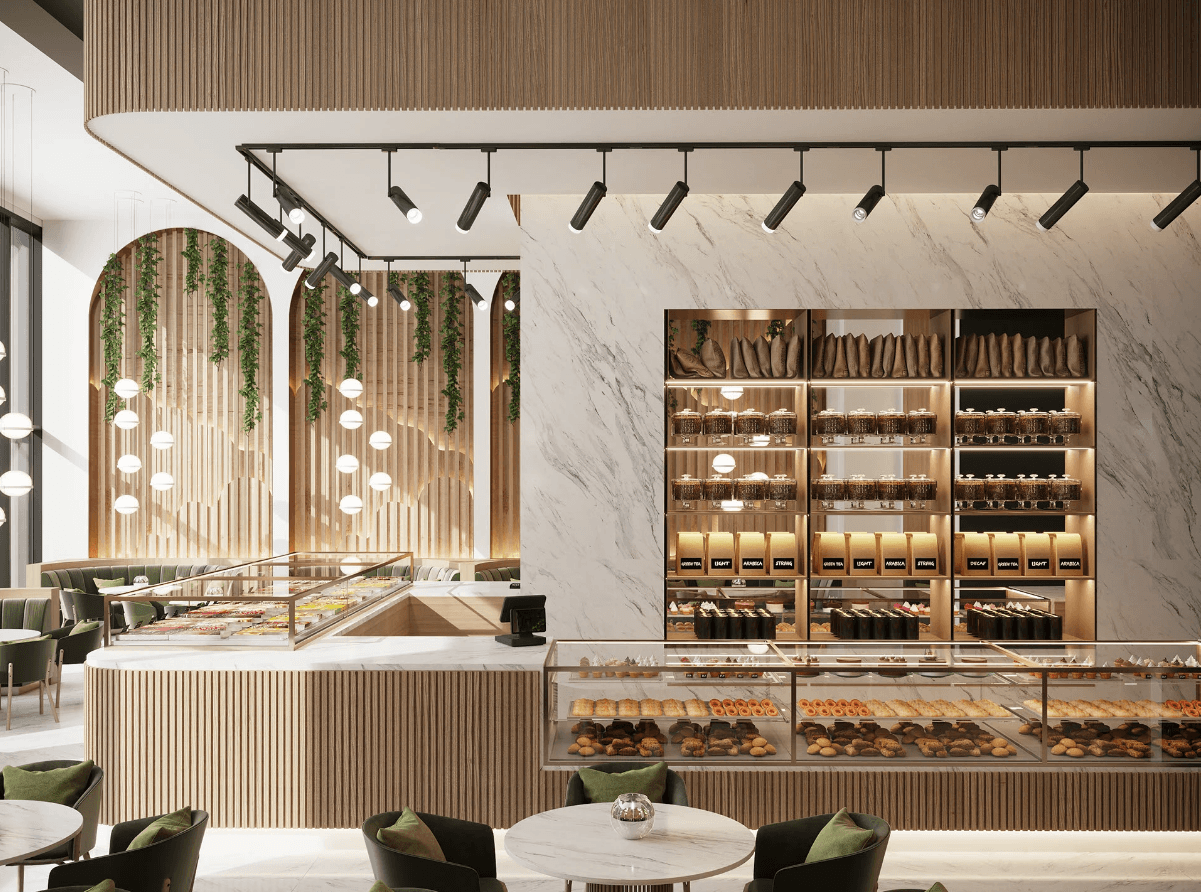 Green Forest-themed Bakery to Make You Stop