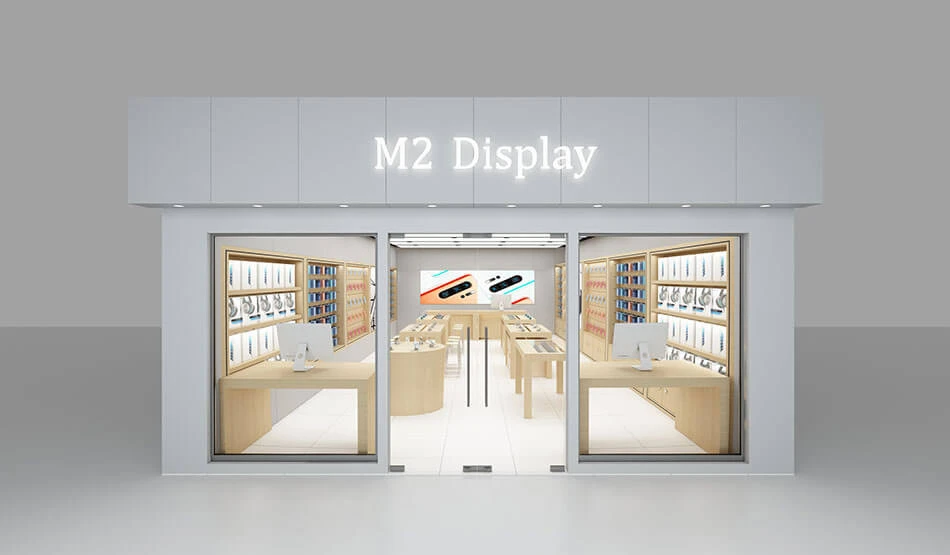 modern cell phone store  design
