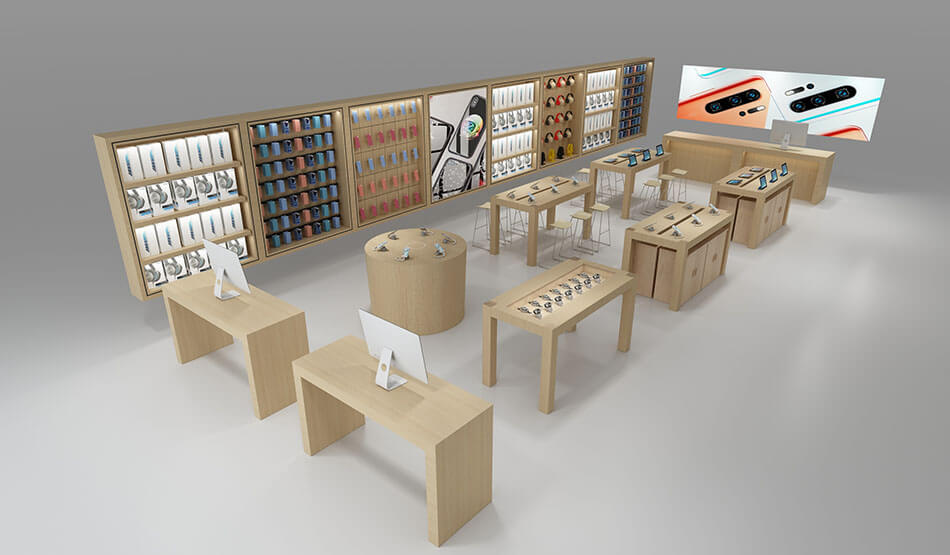 iPhone Shop design