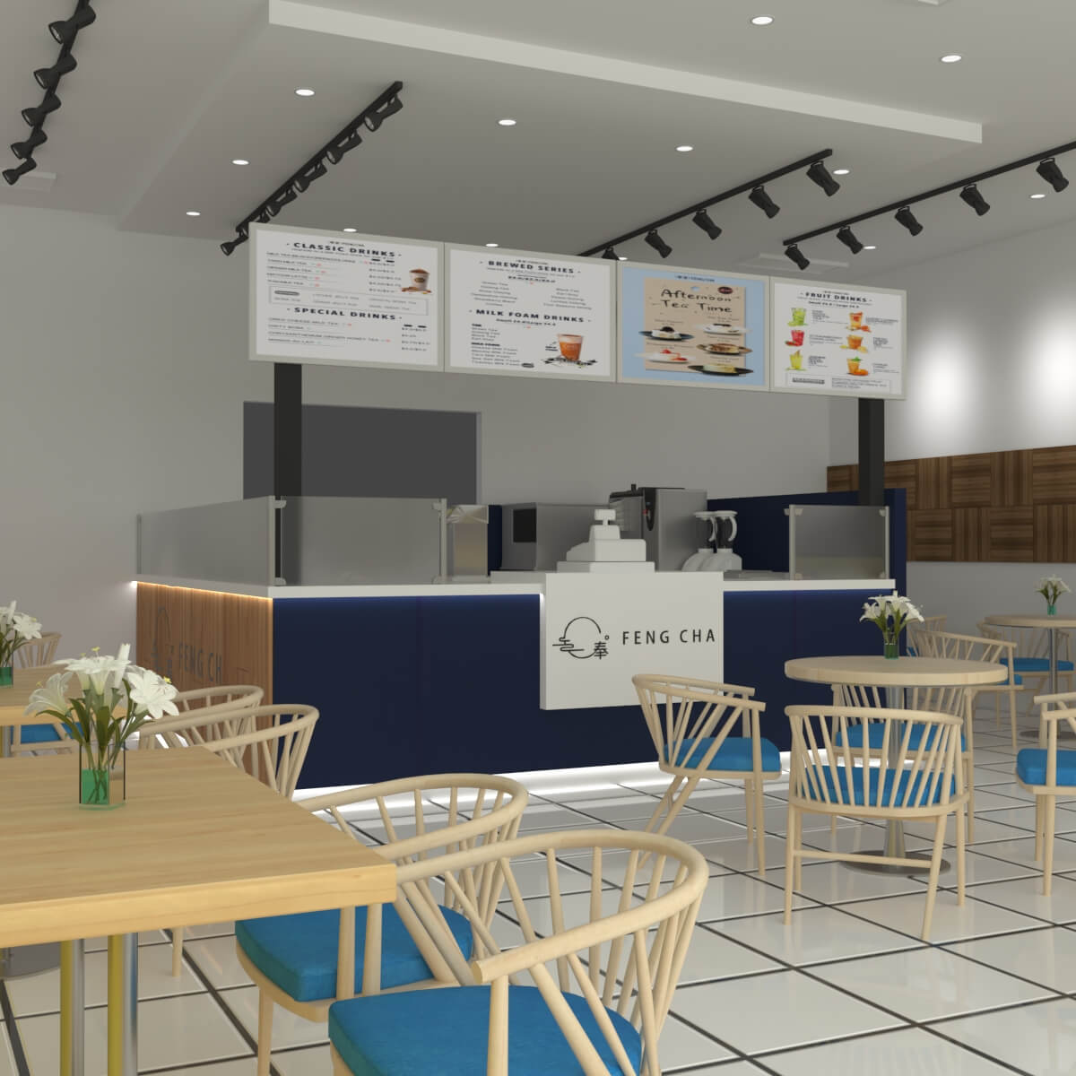 bubble tea shop