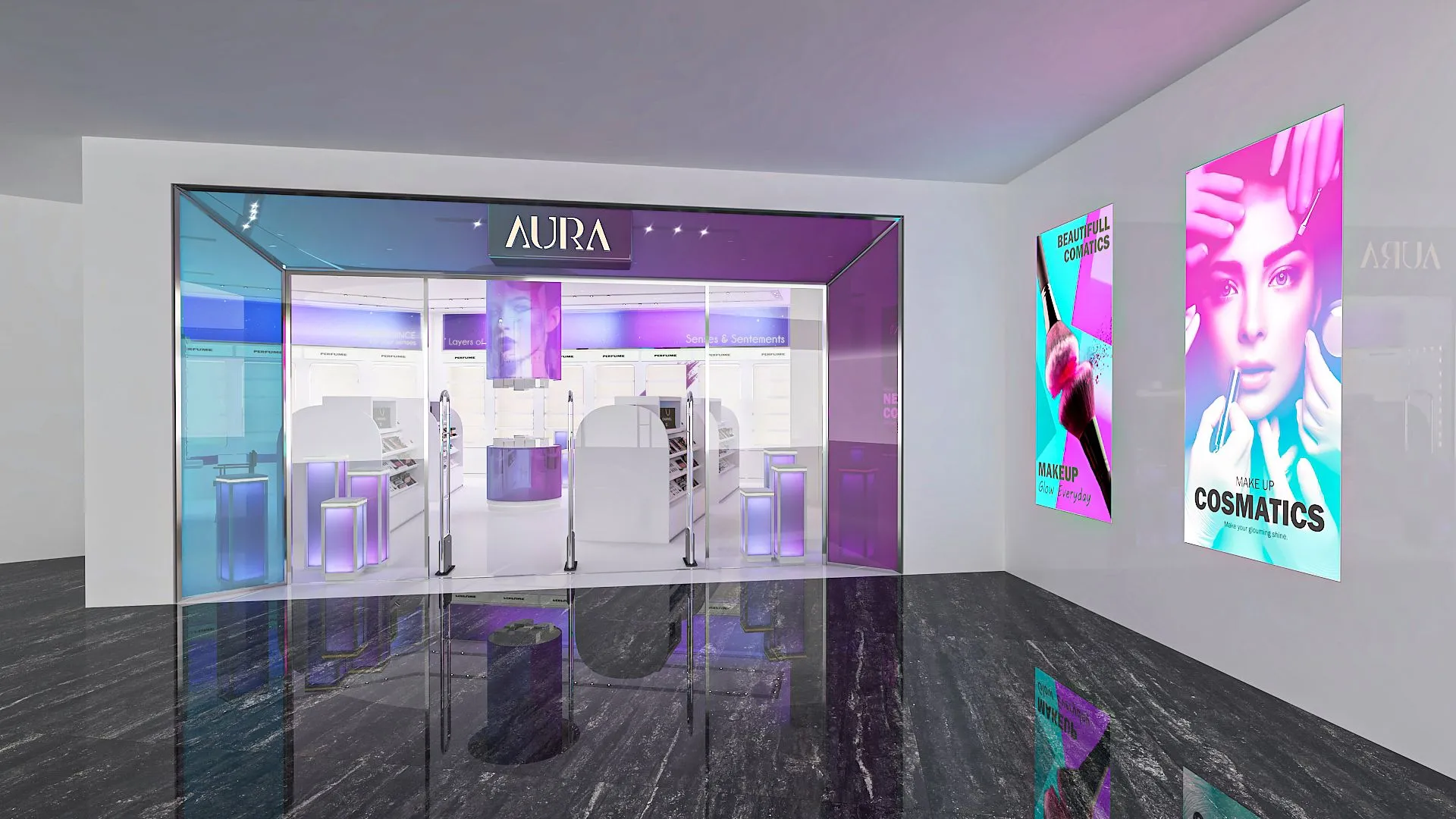 What Display Futniture Use For A Cosmetic Shop And Advantages