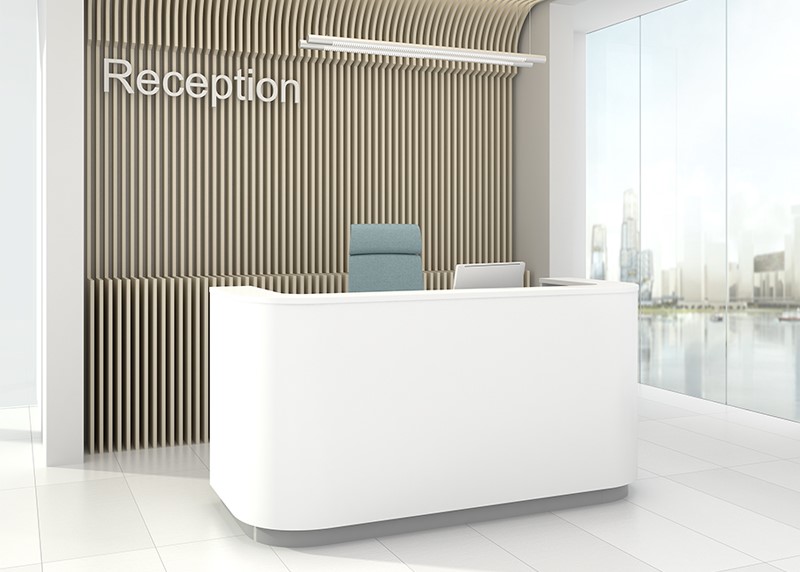 salon reception desk